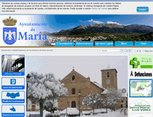 Tablet Screenshot of maria.es